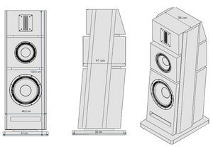 YBA Passion Pre/Power & Advance Acoustic / Paris XL-1000 Speakers