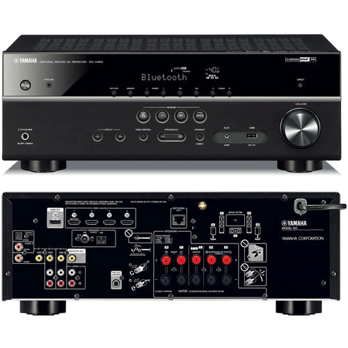 Yamaha RX-V483 AV Receiver - Kronos AV - Interest Free Credit 0% - FREE Shipping